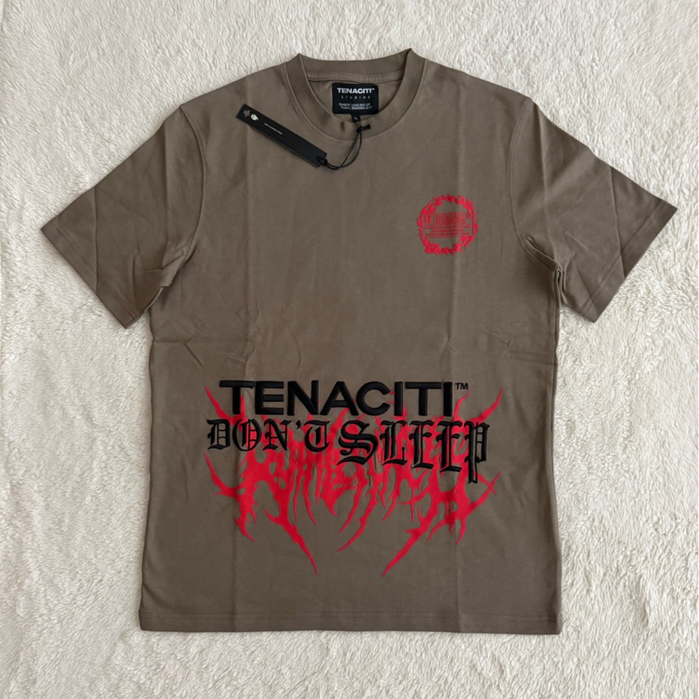 Men’s Tenaciti Studios T-Shirt, Don’t Sleep, Size Medium, NWT in Bag